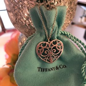 Tiffany and Co. Enchant Heart Necklace